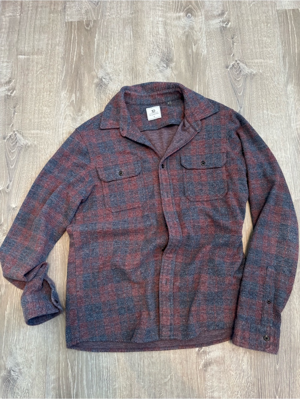 7 diamonds generation stretch flannel